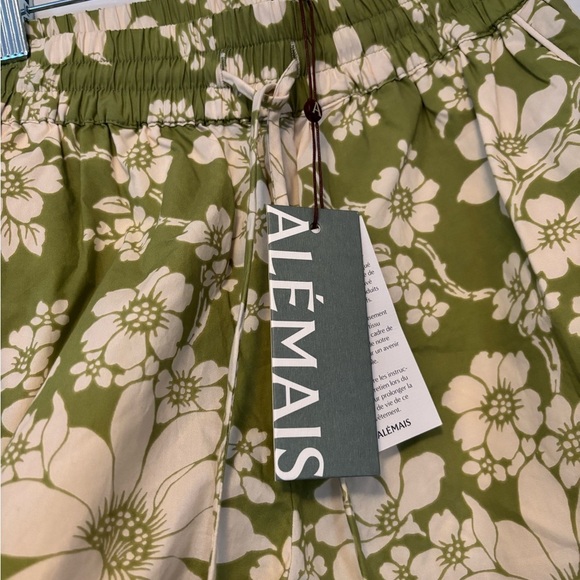 Alemais Leisa Floral Cotton Wide-Leg Shorts UK 4/US 0 NWT - Picture 11 of 11